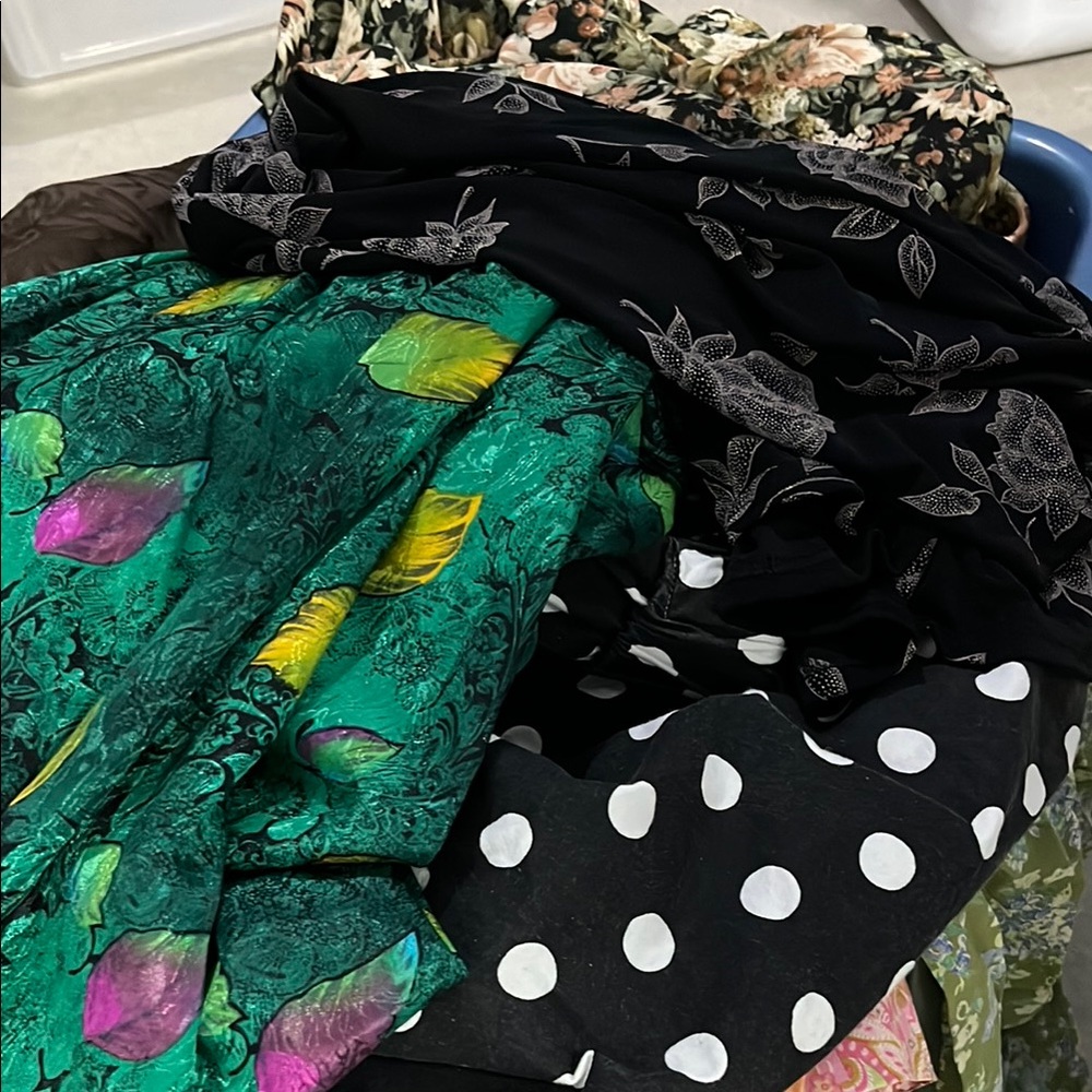 Floral and Polka Dot Women's Skirt Collection